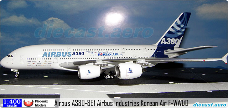 Airbus A380-861 Airbus Industries Korean Air F-WWDD