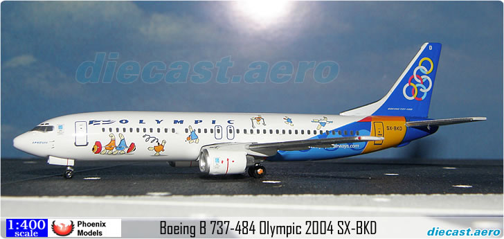 Boeing B 737-484 Olympic 2004 SX-BKD