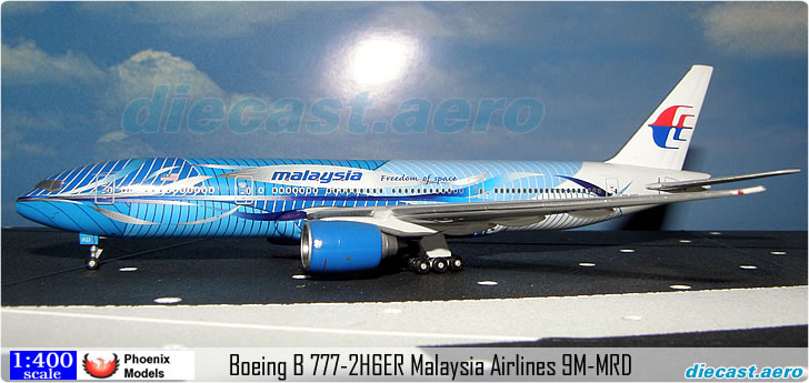 Boeing B 777-2H6ER Malaysia Airlines 9M-MRD