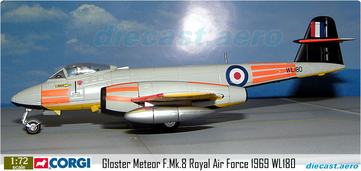 Gloster Meteor F.Mk.8 Royal Air Force 1969 WL180