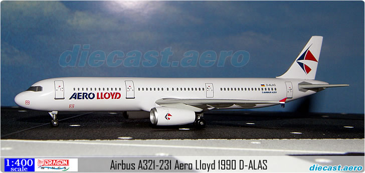 Airbus A321-231 Aero Lloyd 1990 D-ALAS