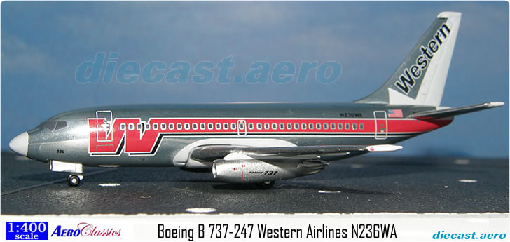 Boeing B 737-247 Western Airlines N236WA