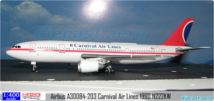 Airbus A300B4-203 Carnival Air Lines 1990 N222KW