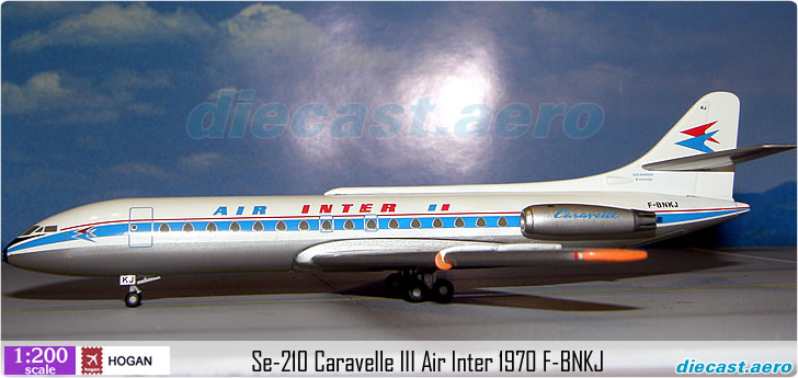 Se-210 Caravelle III Air Inter 1970 F-BNKJ