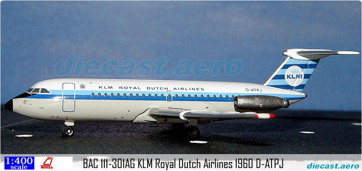 BAC 111-301AG KLM Royal Dutch Airlines 1960 D-ATPJ