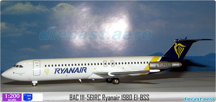 BAC 111-561RC Ryanair 1980 EI-BSS