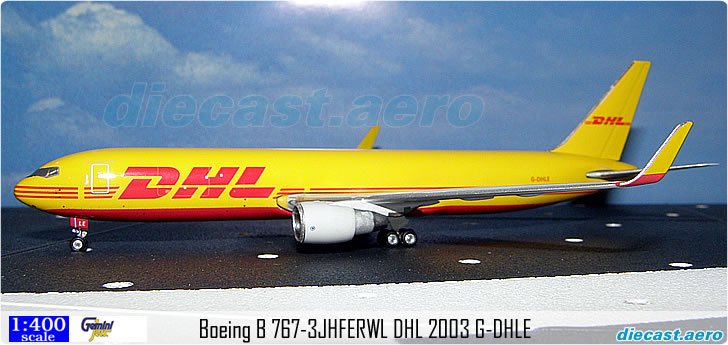 Boeing B 767-3JHFERWL DHL 2003 G-DHLE