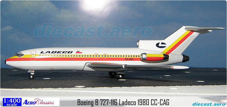 Boeing B 727-116 Ladeco 1980 CC-CAG