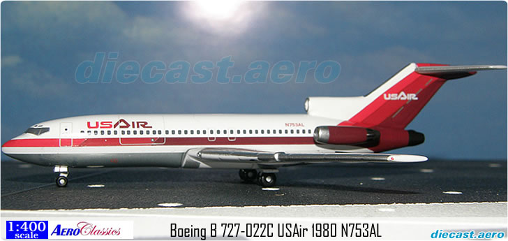 Boeing B 727-022C USAir 1980 N753AL