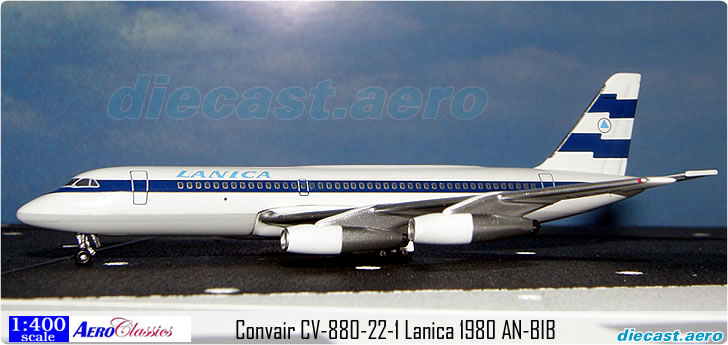 Convair CV-880-22-1 Lanica 1980 AN-BIB