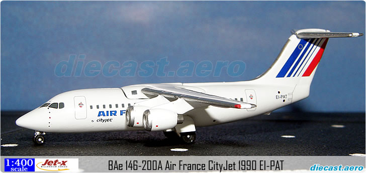 BAe 146-200A Air France CityJet 1990 EI-PAT