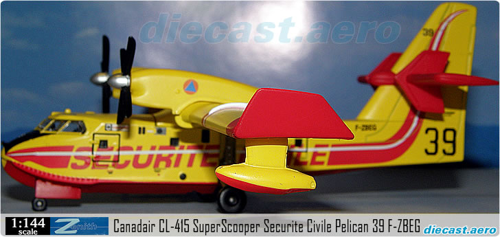 Canadair CL-415 SuperScooper Securite Civile Pelican 39 F-ZBEG