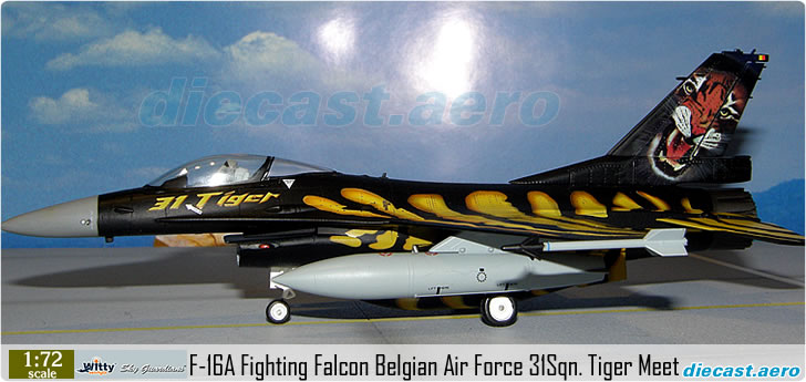 F-16A Fighting Falcon Belgian Air Force 31Sqn. Tiger Meet