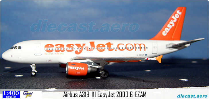 Airbus A319-111 EasyJet 2000 G-EZAM