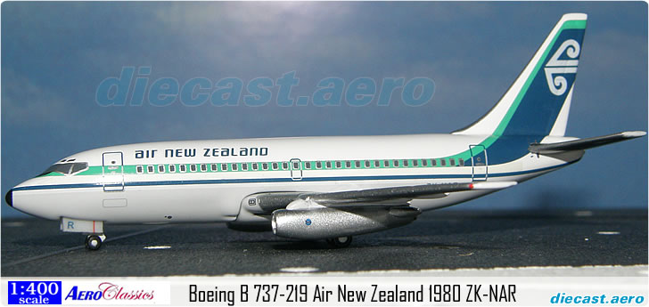 Boeing B 737-219 Air New Zealand 1980 ZK-NAR