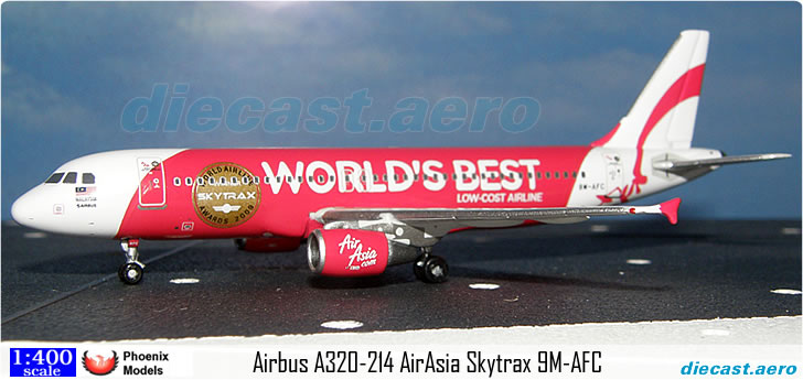 Airbus A320-214 AirAsia Skytrax 9M-AFC