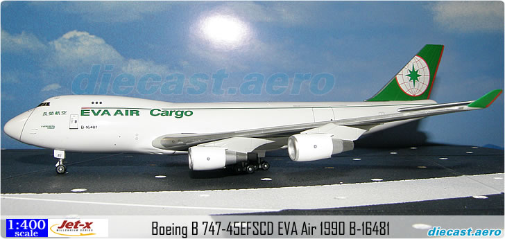 Boeing B 747-45EFSCD EVA Air 1990 B-16481