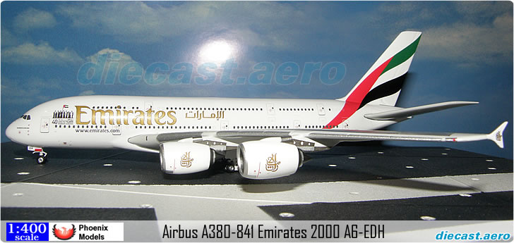 Airbus A380-841 Emirates 2000 A6-EDH