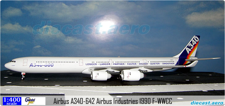 Airbus A340-642 Airbus Industries 1990 F-WWCC