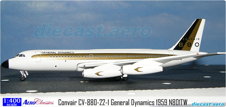 Convair CV-880-22-1 General Dynamics 1959 N801TW