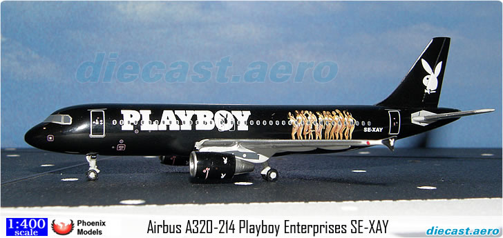 Airbus A320-214 Playboy Enterprises SE-XAY