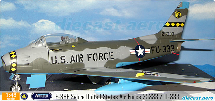 F-86F Sabre United States Air Force 25333 / U-333
