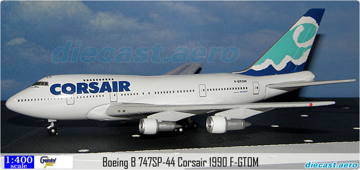 Boeing B 747SP-44 Corsair 1990 F-GTOM