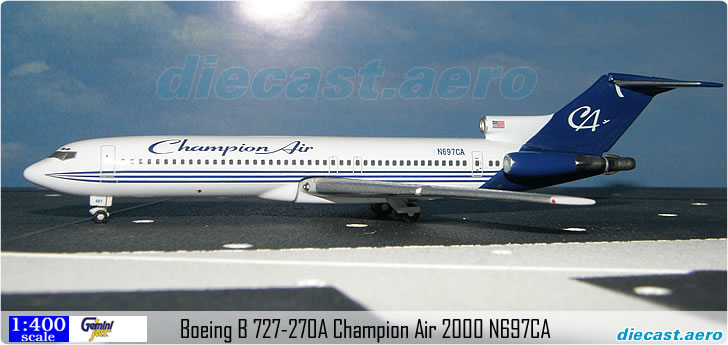 Boeing B 727-270A Champion Air 2000 N697CA