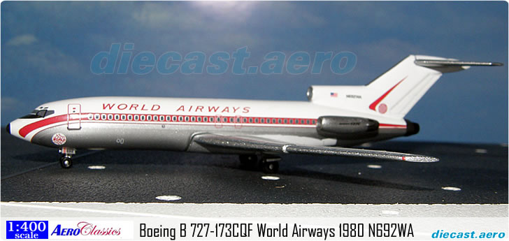 Boeing B 727-173CQF World Airways 1980 N692WA