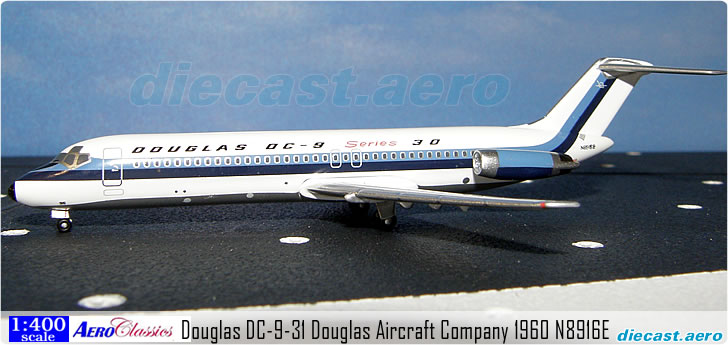 Douglas DC-9-31 Douglas Aircraft Company 1960 N8916E