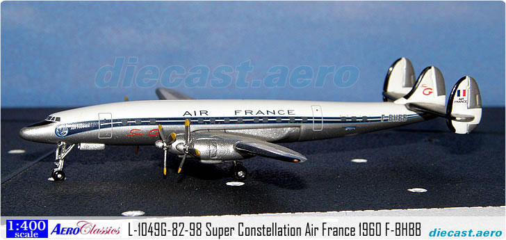 L-1049G-82-98 Super Constellation Air France 1960 F-BHBB