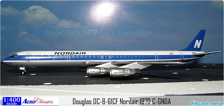 Douglas DC-8-61CF Nordair 1970 C-GNDA