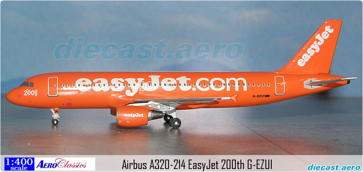 Airbus A320-214 EasyJet 200th G-EZUI