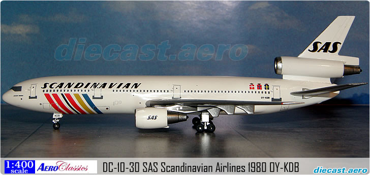 DC-10-30 SAS Scandinavian Airlines 1980 OY-KDB