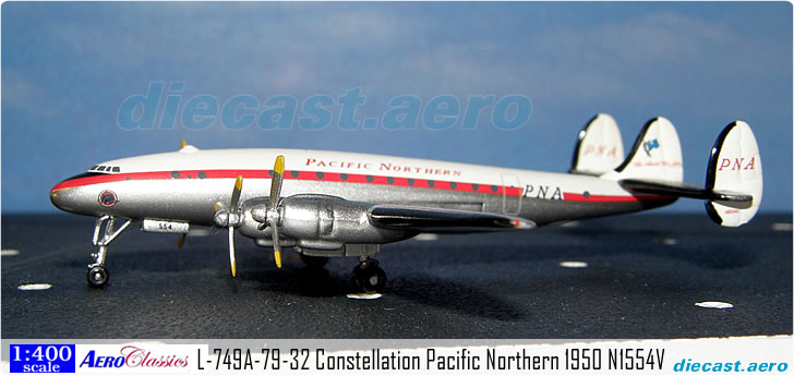 L-749A-79-32 Constellation Pacific Northern 1950 N1554V