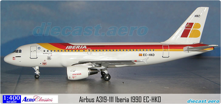 Airbus A319-111 Iberia 1990 EC-HKO