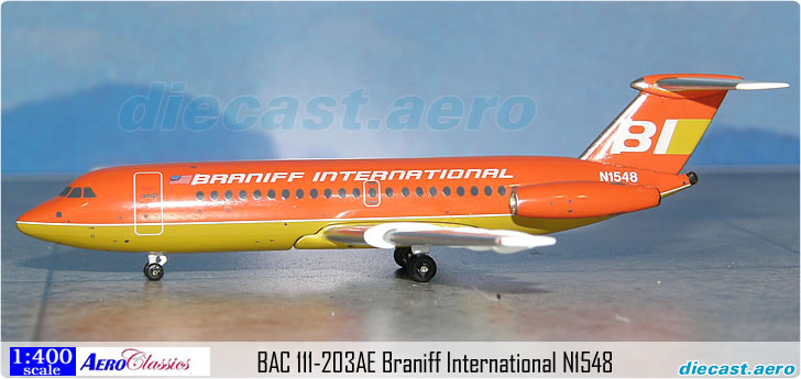 BAC 111-203AE Braniff International N1548