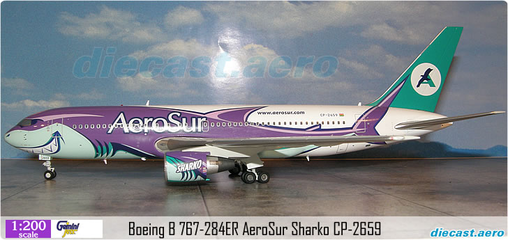 Boeing B 767-284ER AeroSur Sharko CP-2659