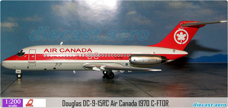 Douglas DC-9-15RC Air Canada 1970 C-FTOR