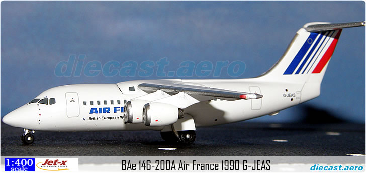 BAe 146-200A Air France 1990 G-JEAS