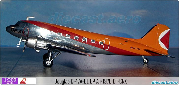Douglas C-47A-DL CP Air 1970 CF-CRX