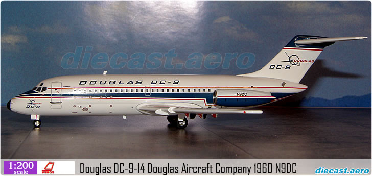 Douglas DC-9-14 Douglas Aircraft Company 1960 N9DC
