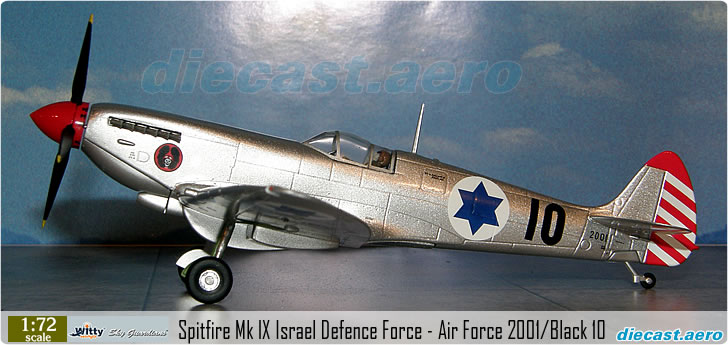 Spitfire Mk IX Israel Defence Force - Air Force 2001/Black 10