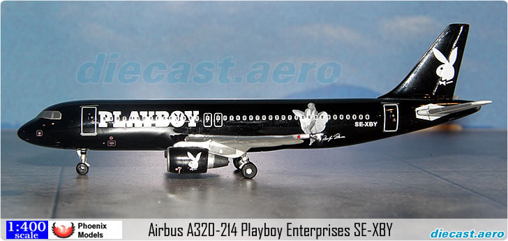 Airbus A320-214 Playboy Enterprises SE-XBY