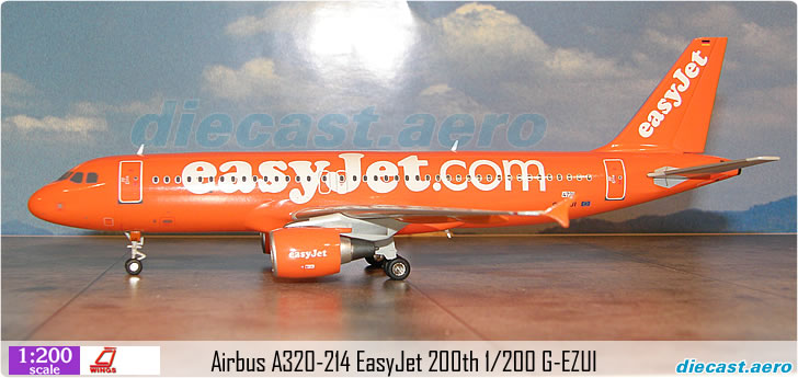 Airbus A320-214 EasyJet 200th 1/200 G-EZUI
