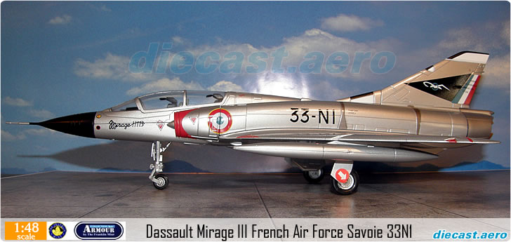 Dassault Mirage III French Air Force Savoie 33N1