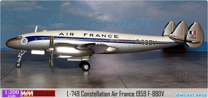 L-749 Constellation Air France 1959 F-BBDV