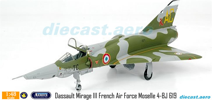 Dassault Mirage III French Air Force Moselle 4-BJ 619