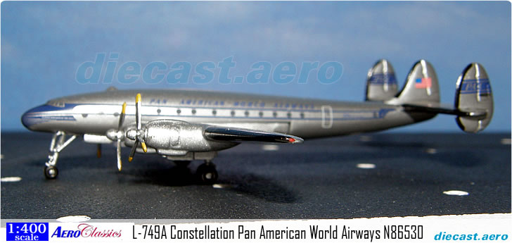 L-749A Constellation Pan American World Airways N86530