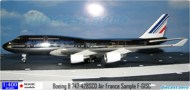 Boeing B 747-428SCD Air France Sample F-GISC